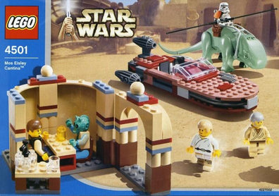 LEGO Set-Mos Eisley Cantina, Blue box-Star Wars / Star Wars Episode 4/5/6-4501-1-Creative Brick Builders